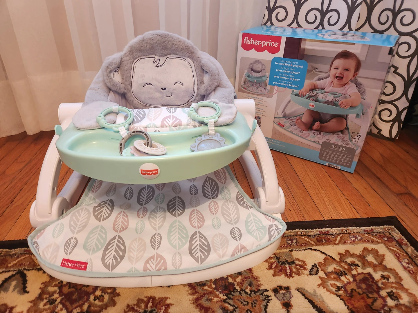 Fisher-Price Sit-Me-Up Floor Seat with Tray - photo 4