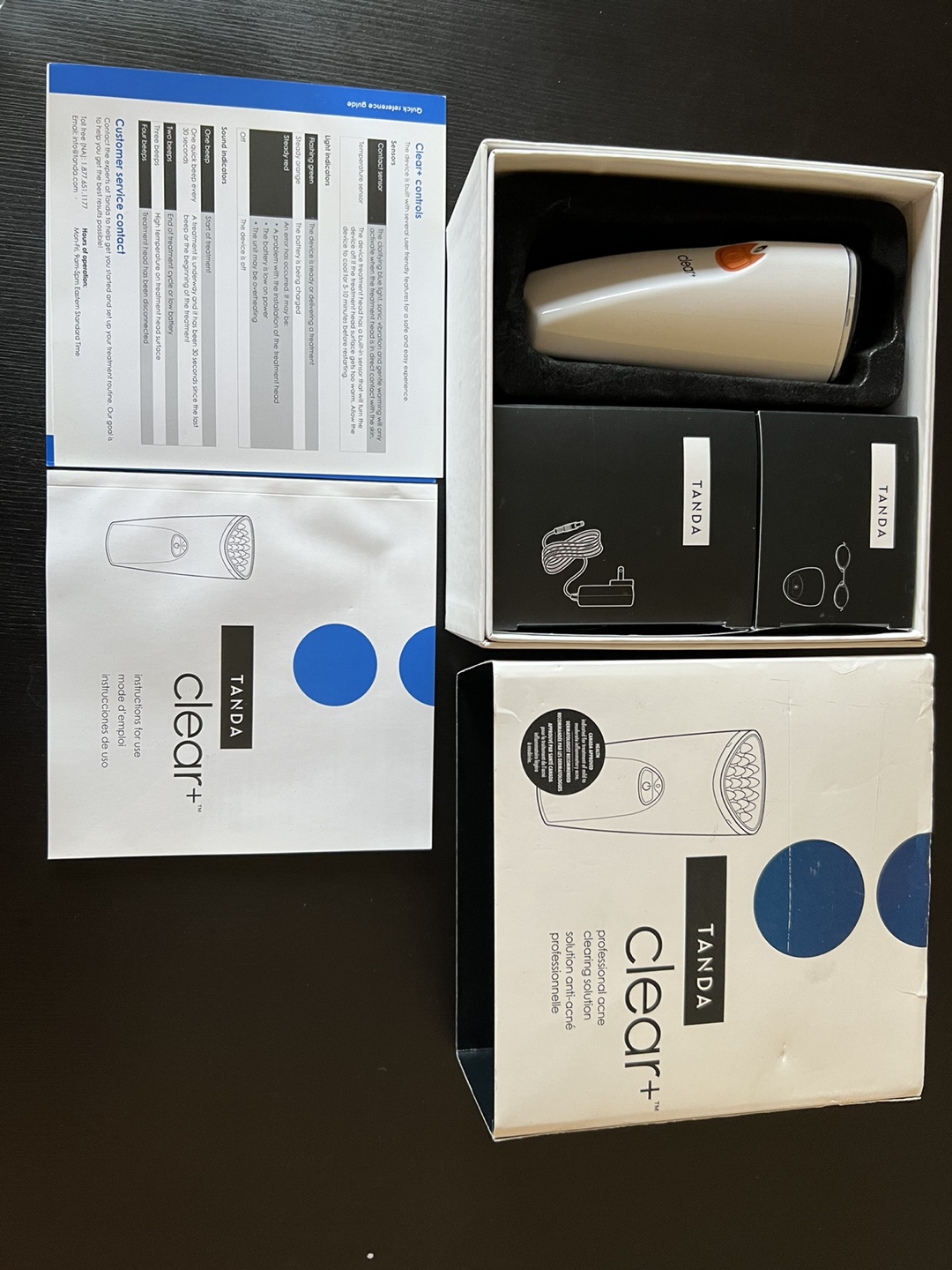 Tanda clear+ professional acne solution