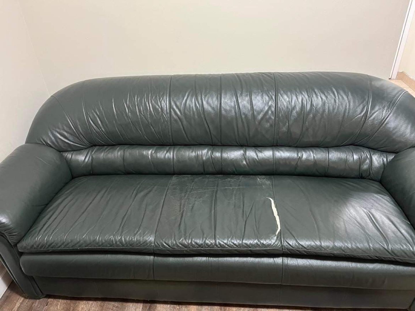 Leather Couch/Sofa - photo 2