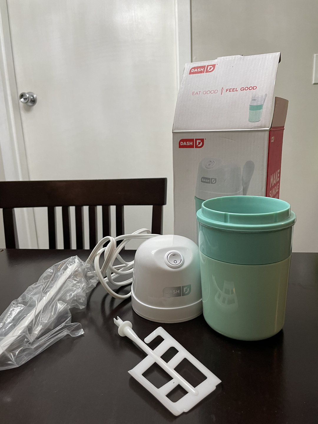 Dash ice cream maker