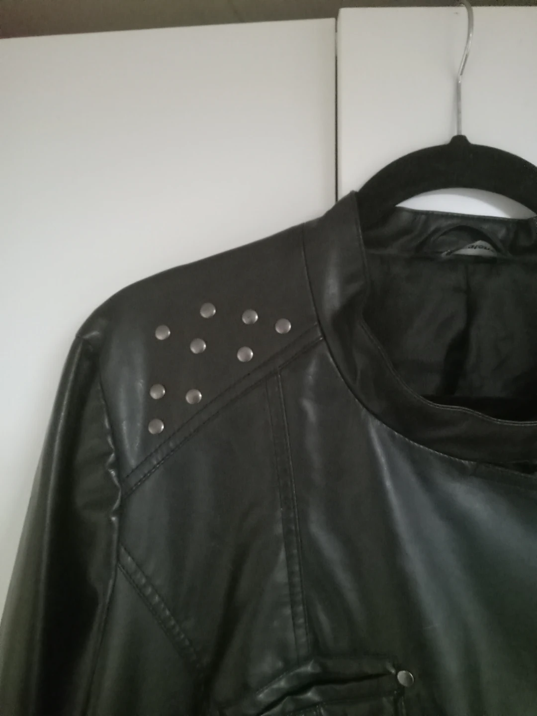 Women's Pennington xl Pleather Jacket. image indicator(2)