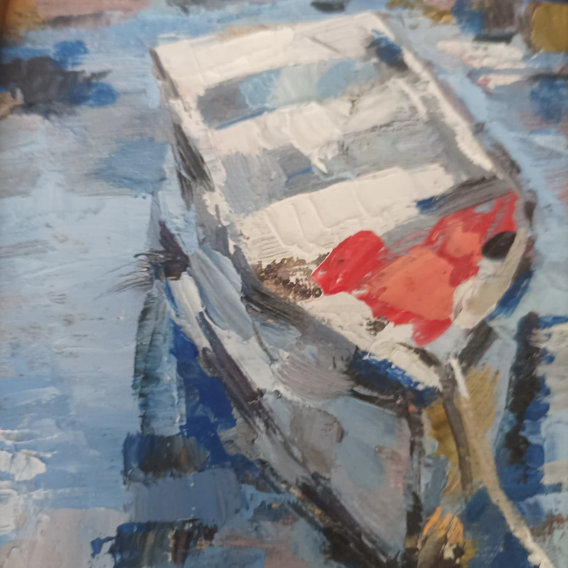 original oil painting 5 by 7" image indicator(4)