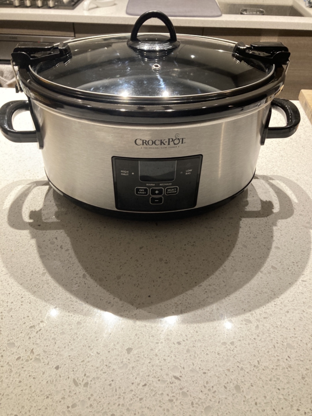 Digital Stainless Steel Crock-Pot Slow Cooker thumbnail