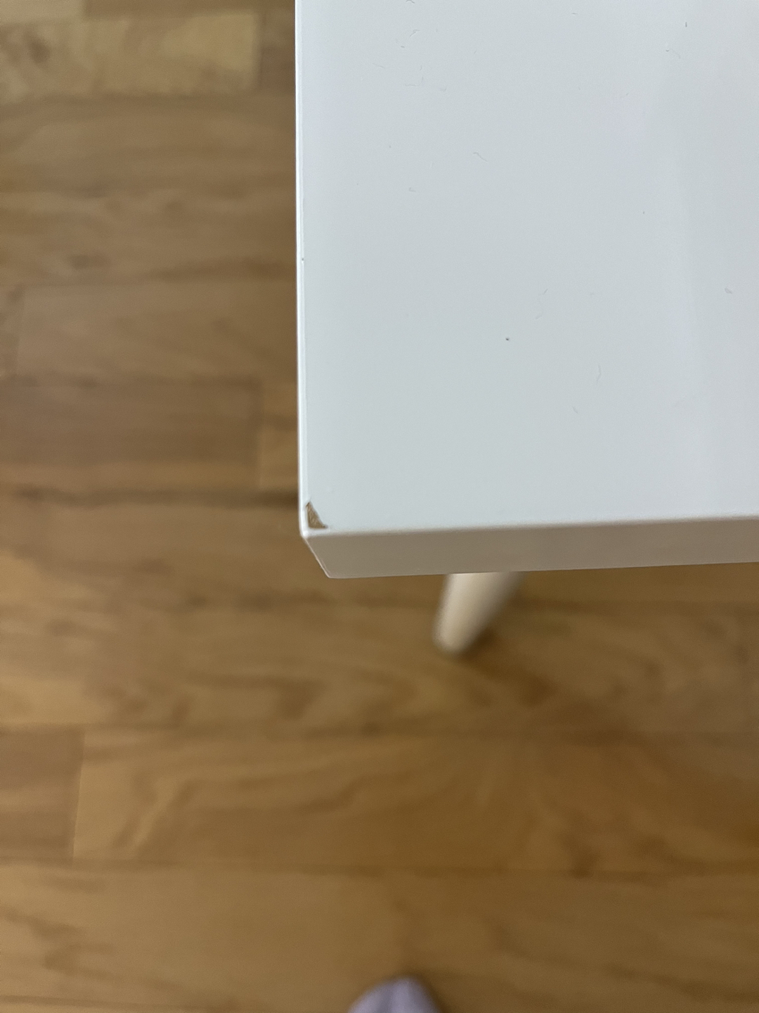 IKEA LINNMON table in white - photo 3