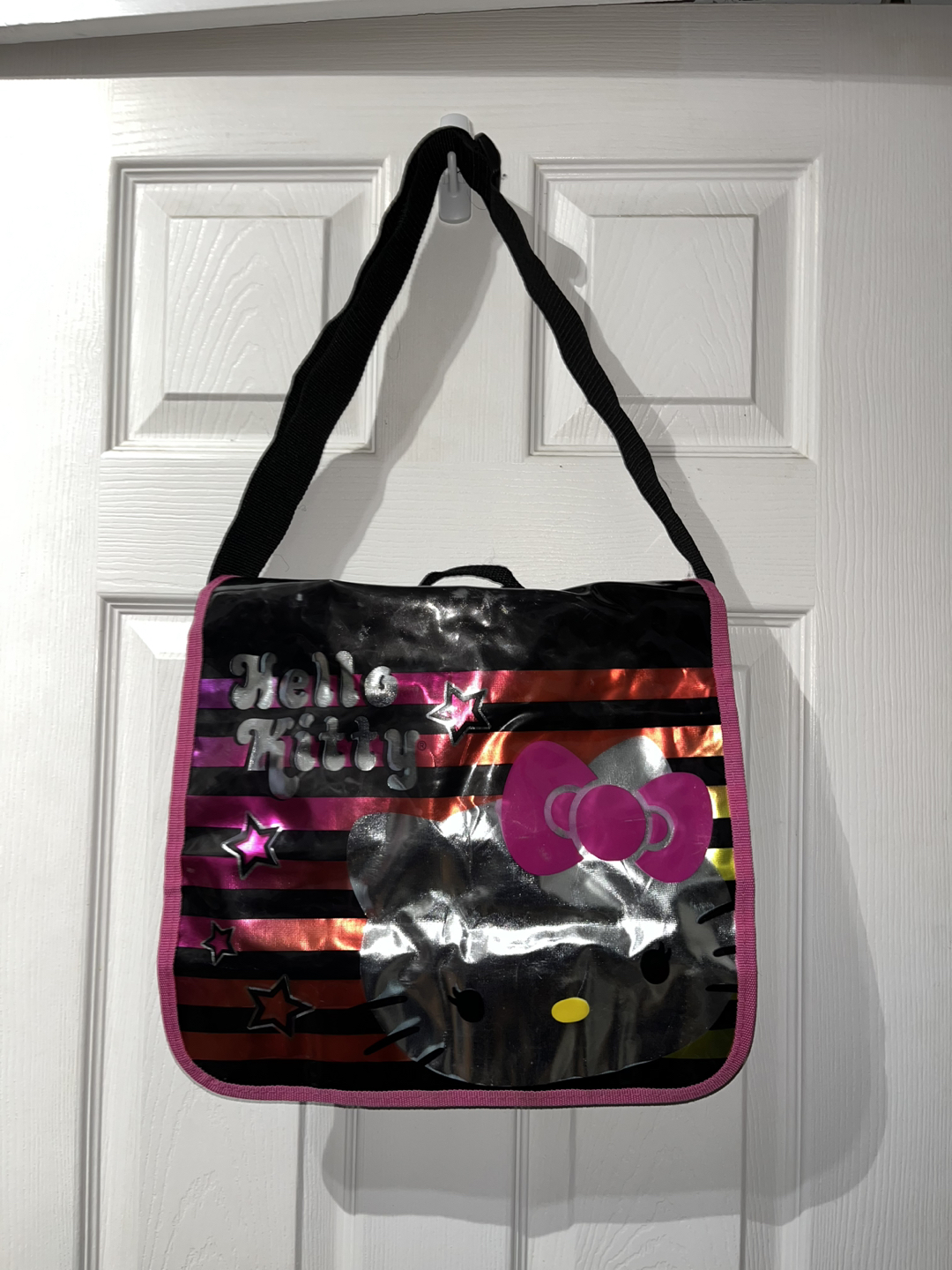 Vintage hello kitty by Sanrio side bag messenger bag kawaii image indicator(7)