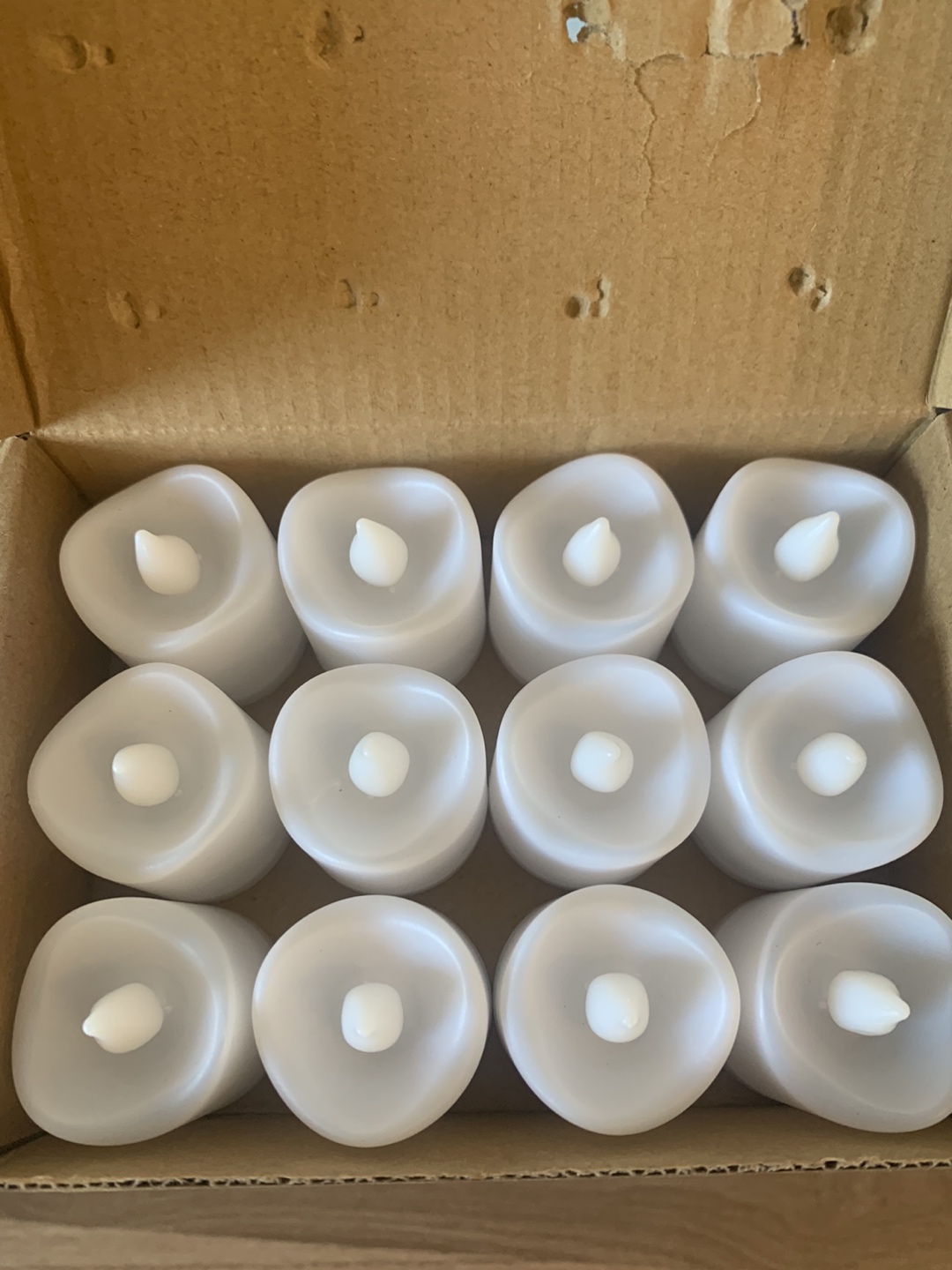 72 Flameless LED Tea Lights Candles Lamp Decor Battery Operated