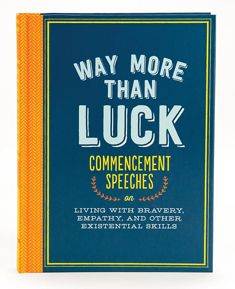 "Way More Than Luck" graduation book #freecycle thumbnail