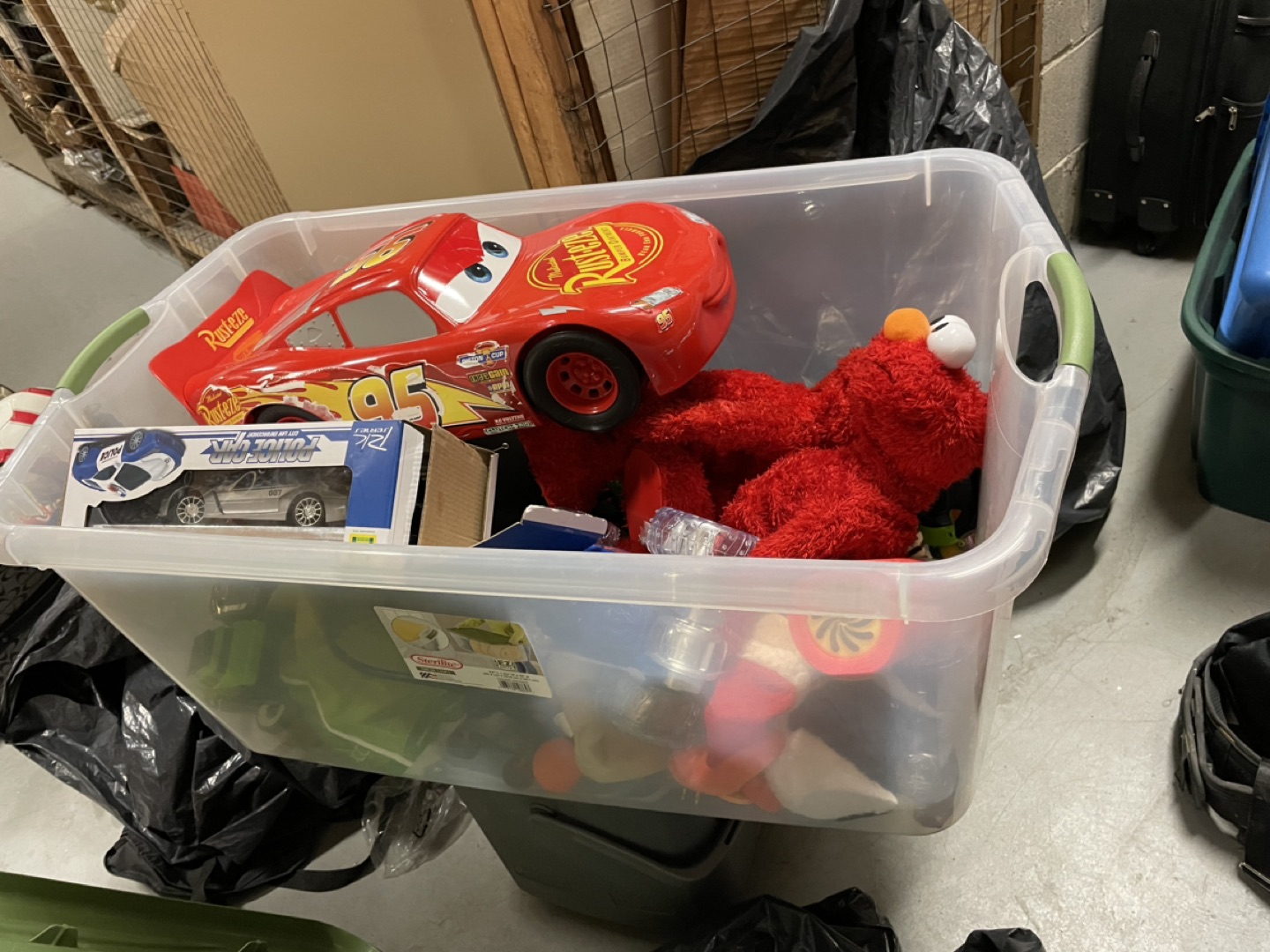 Toys box with full of toys - photo 2