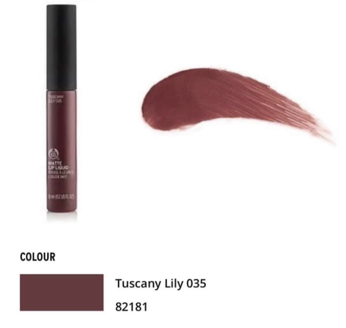 The Body Shop Matte Lip Liquid (Tuscany Lily 035) #freecycle thumbnail