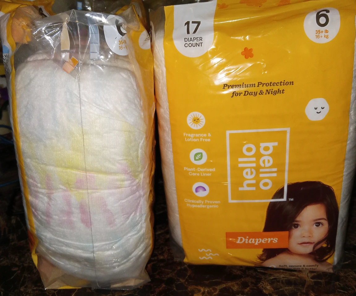 Hello Bello size 6 Diapers (27 count) thumbnail