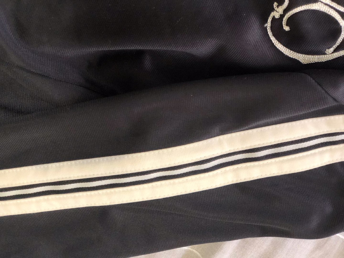 Juicy Couture satine jacket, black and white, size S, vintage. - photo 5
