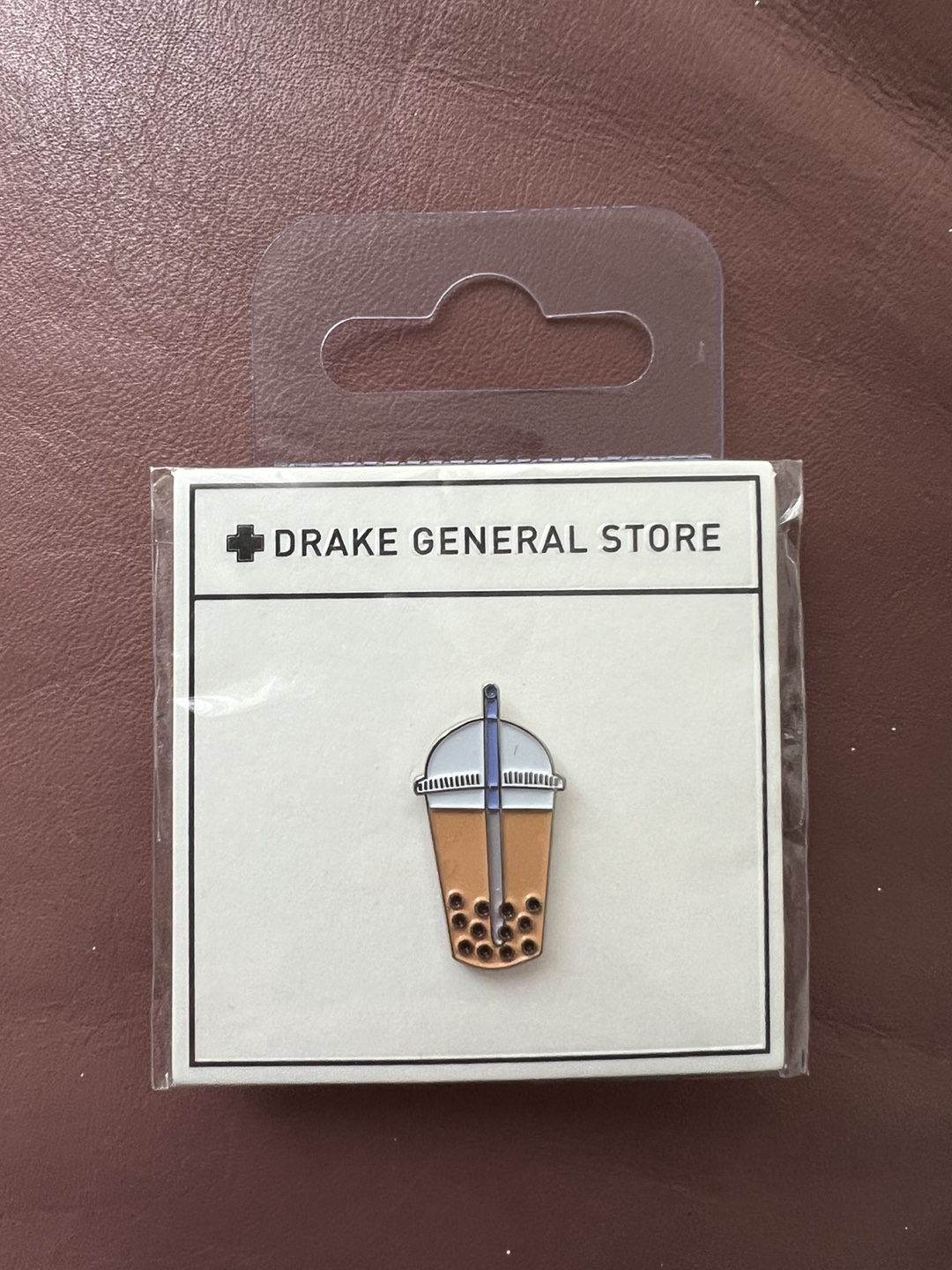 Bubble tea pin
