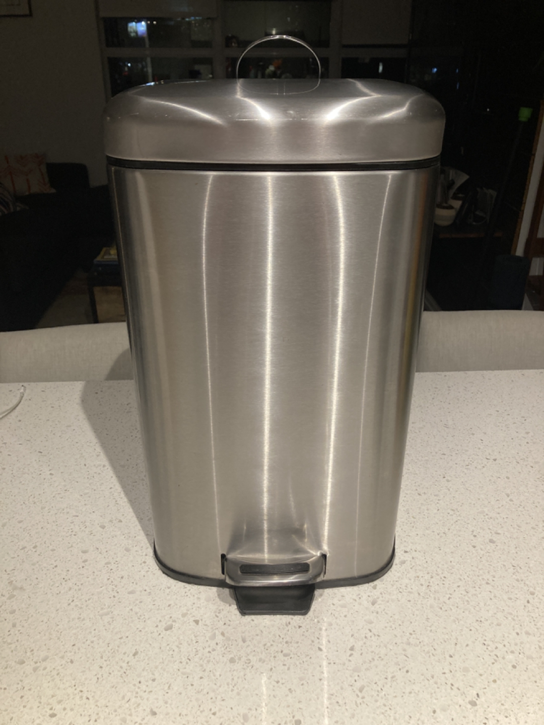 Step Stainless Steel 20L Garbage Can thumbnail