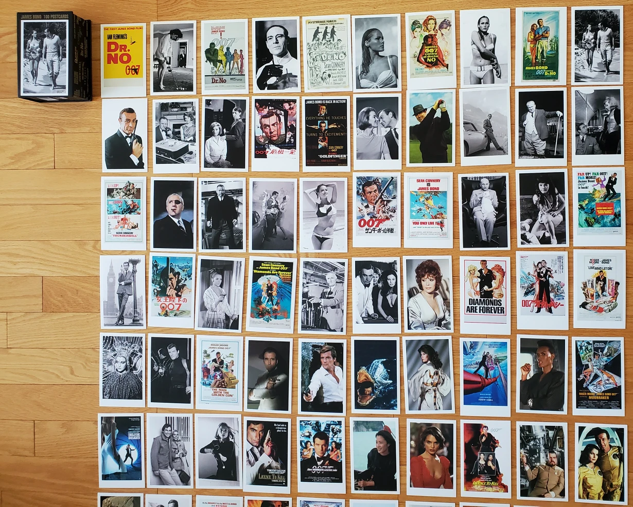 JAMES BOND 50th ANNIVERSARY 100 POSTCARDS FROM THE ARCHIVES 007 - photo 4