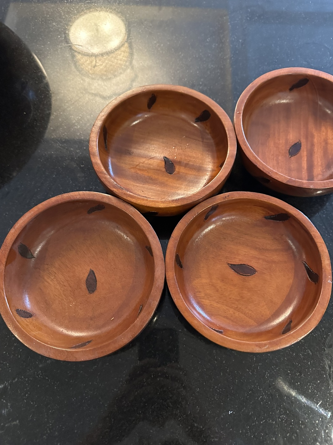 Wooden bowl set - photo 2