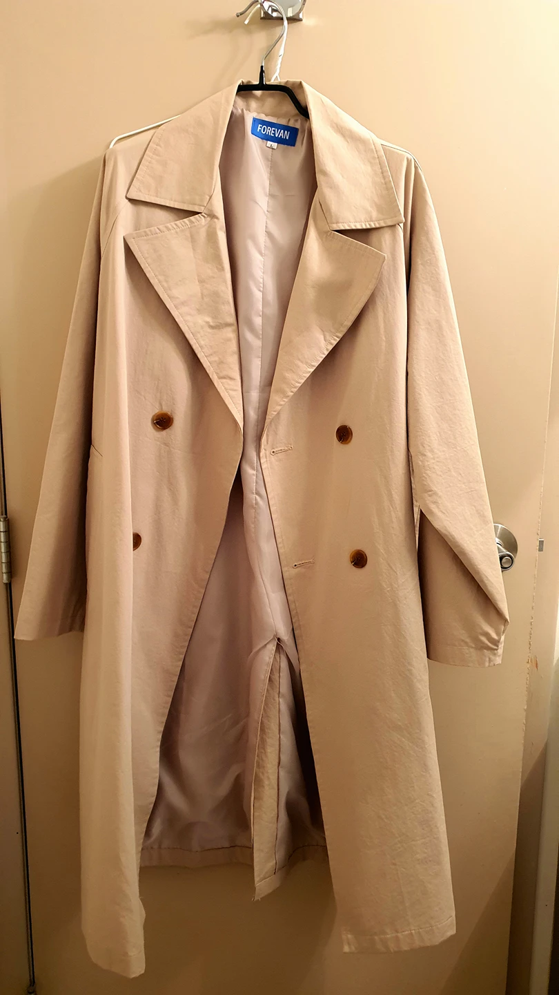 men's trench coat #freecycle thumbnail