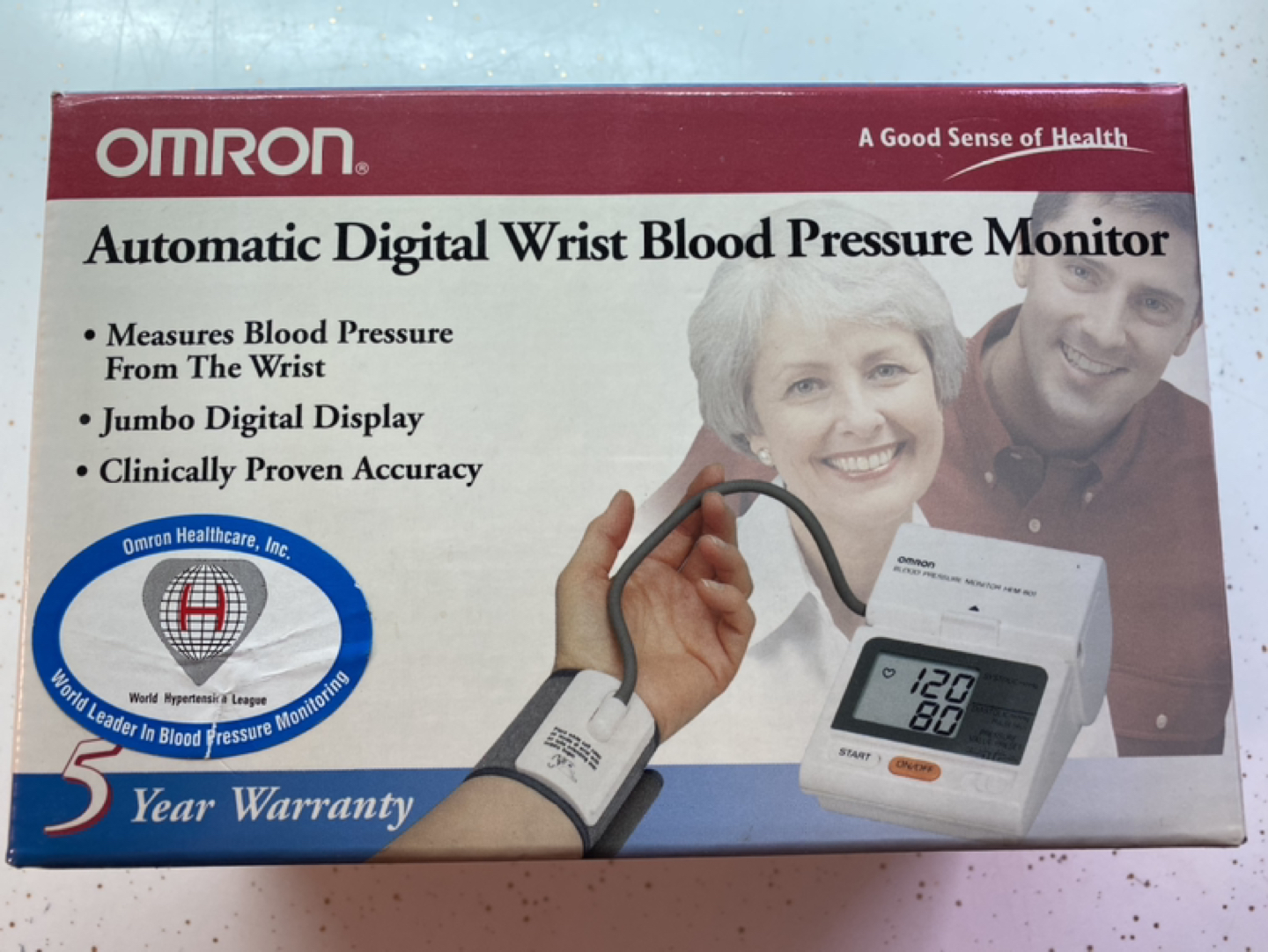 Blood pressure monitor. Wrist cuff. #freecycle