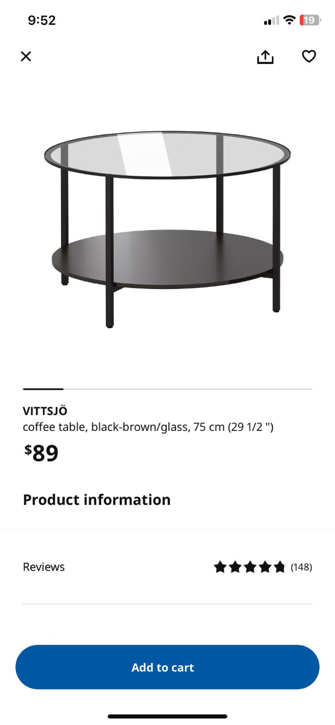 Coffee table - photo 2