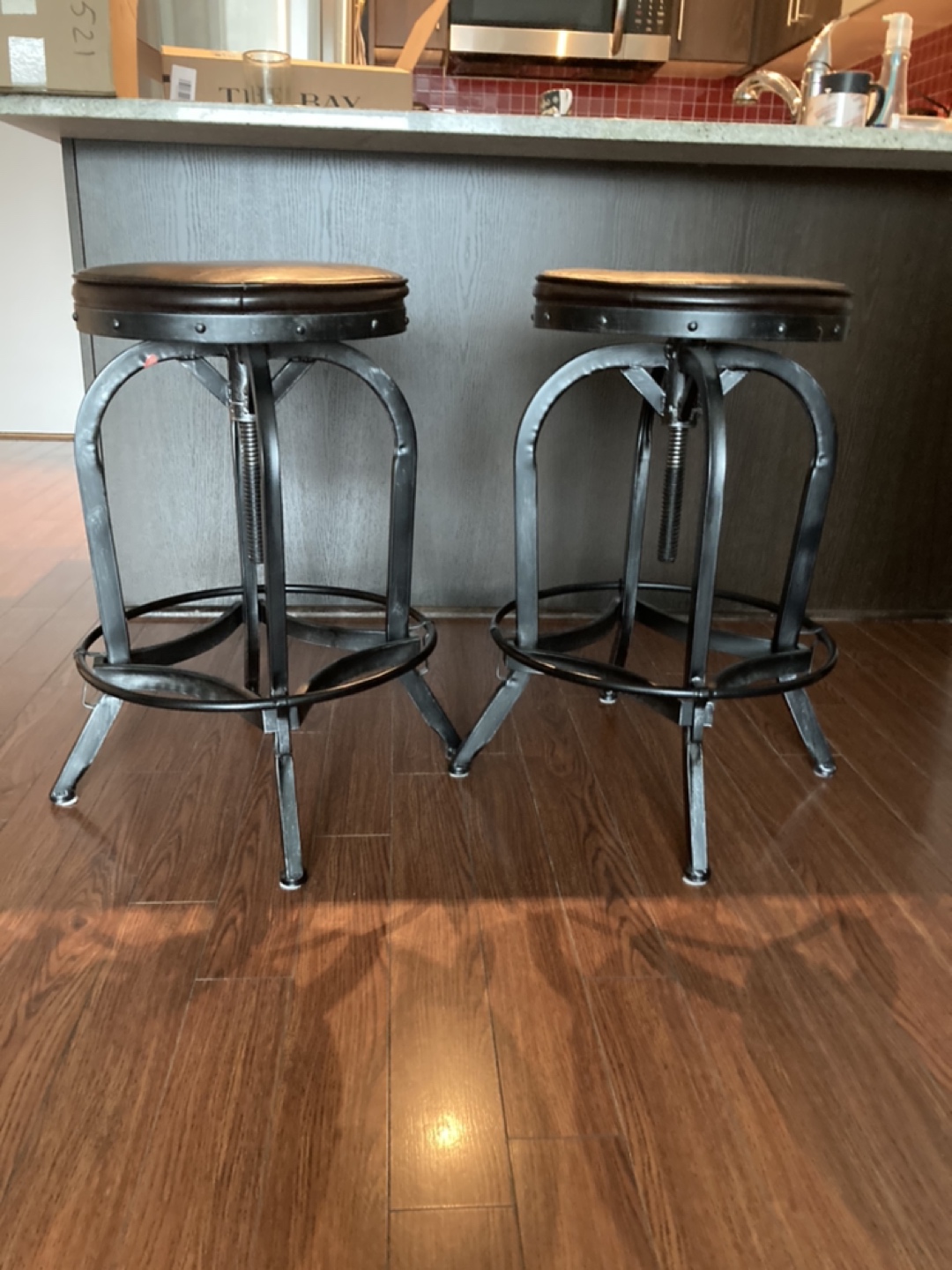 Two bar stools thumbnail