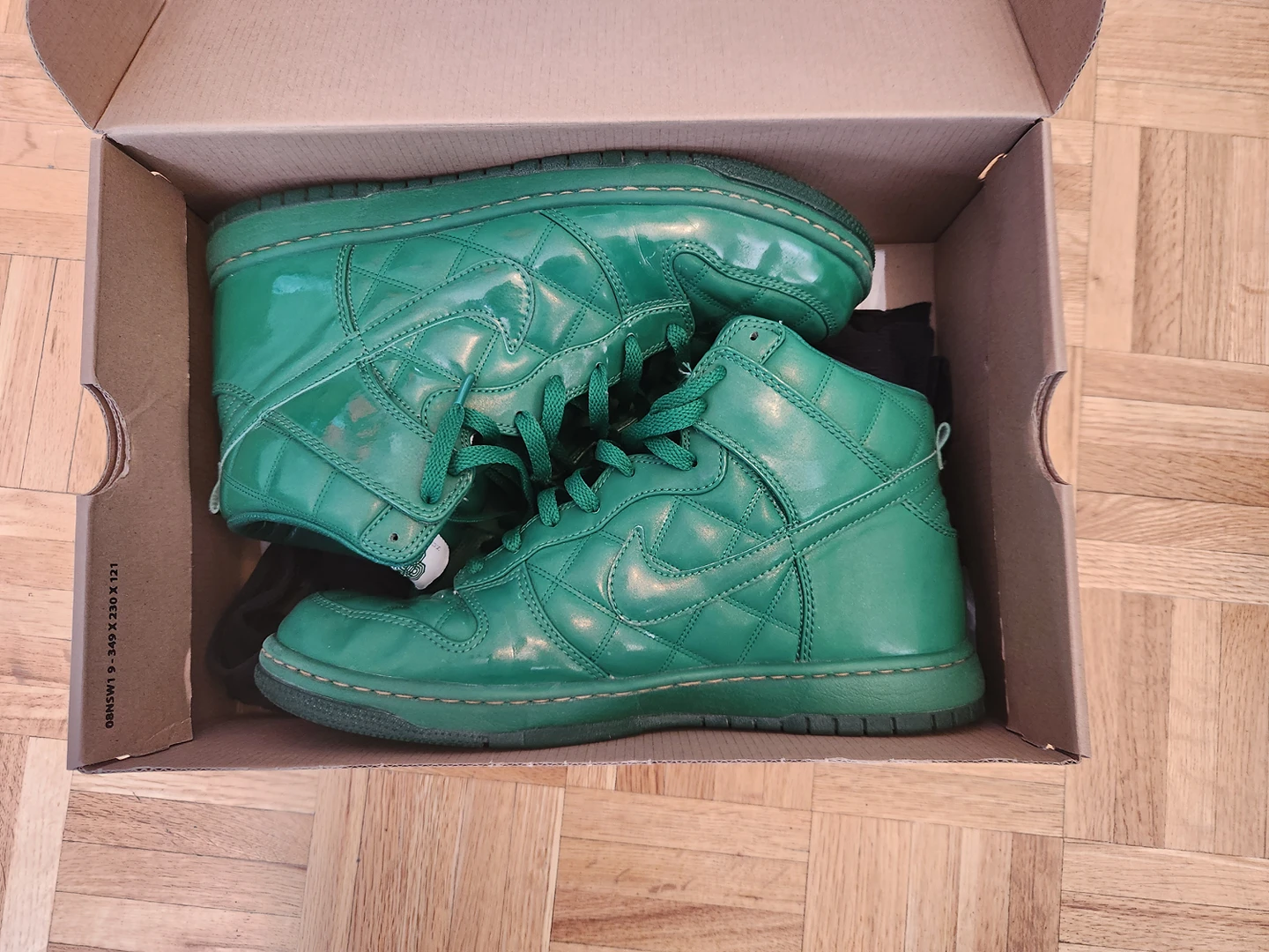 Nike dunk supreme Beijing Olympic pack green.