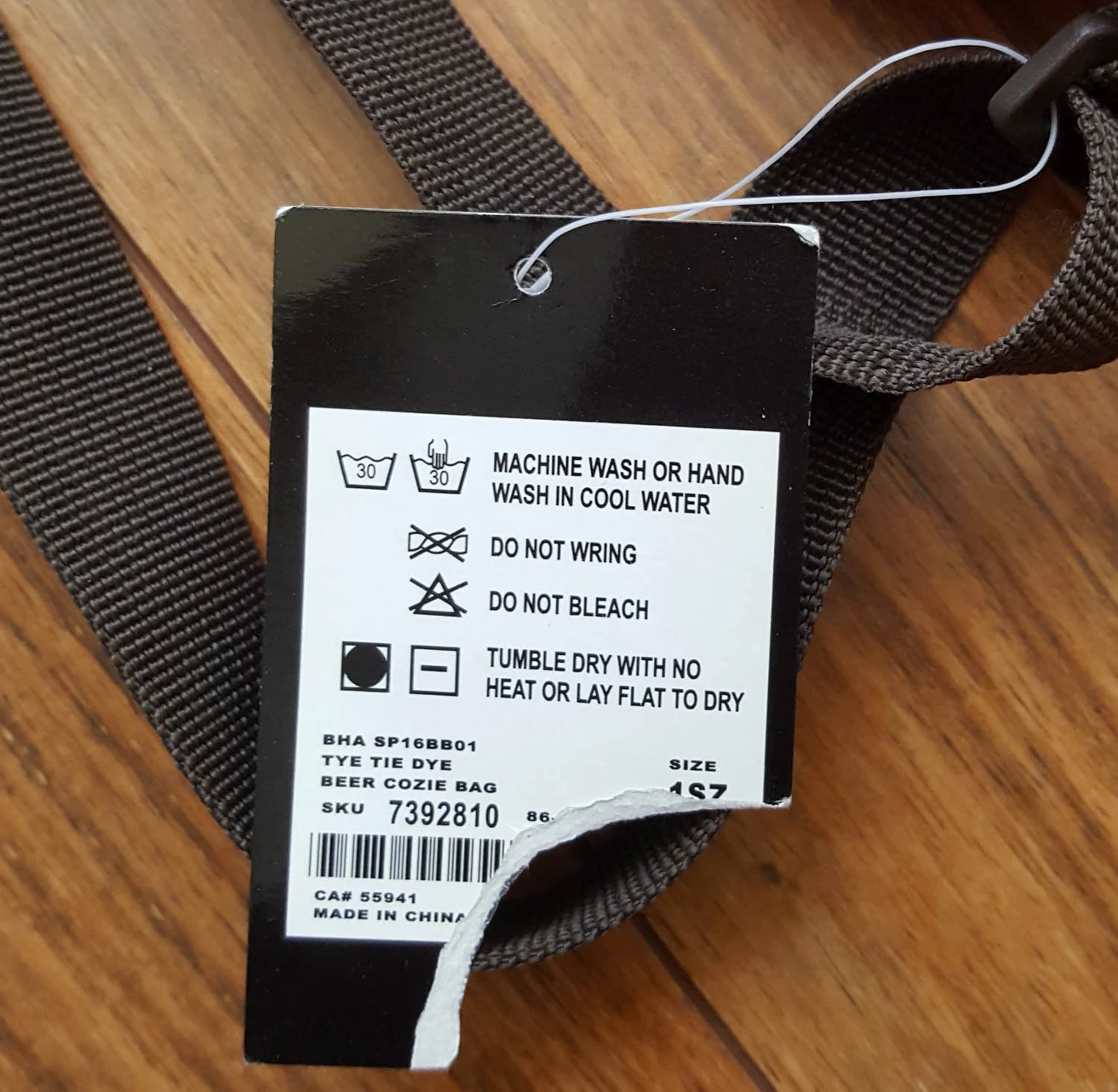 Boathouse Tye Tie Dye Beer Cozie Bag - NEW WITH TAG image indicator(3)