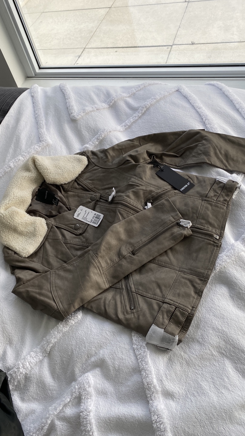 Grey biker jacket - photo 2