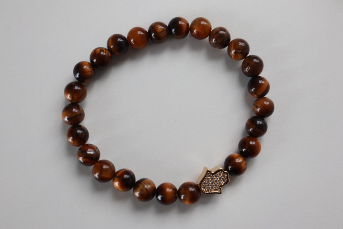 Handmade tiger’s eye bracelet 🪬