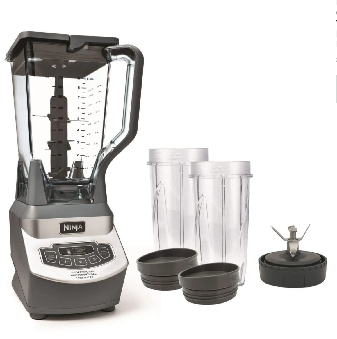 Ninja® Professional Blender & Nutri Ninja® Cups - photo 4