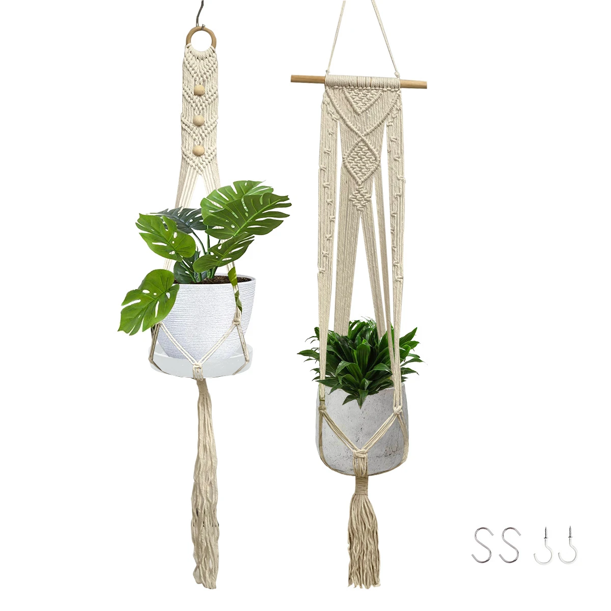 Plant hanger stylish 2 pack - photo 2