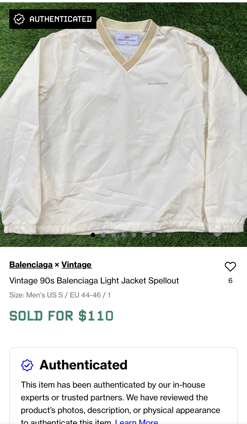 Balenciaga Vintage shirt - photo 4