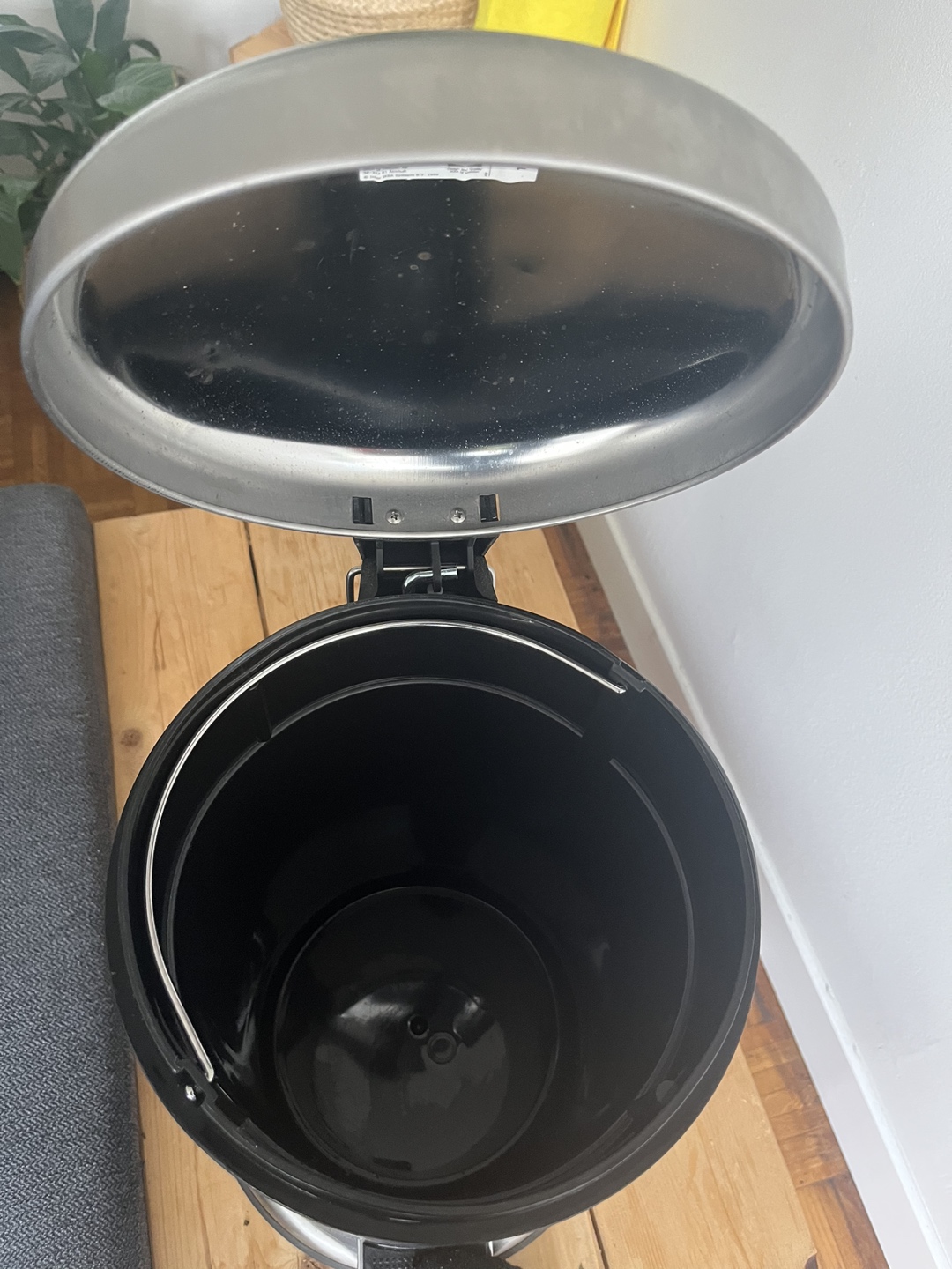 IKEA Mjösa 12L Pedal bin, dark grey - photo 2
