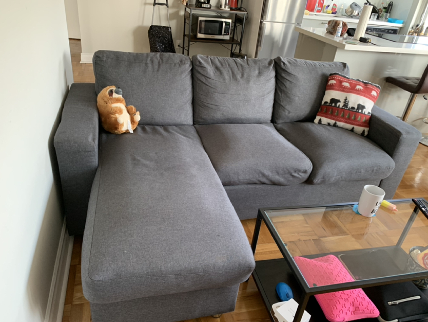 L shape sofa - photo 2