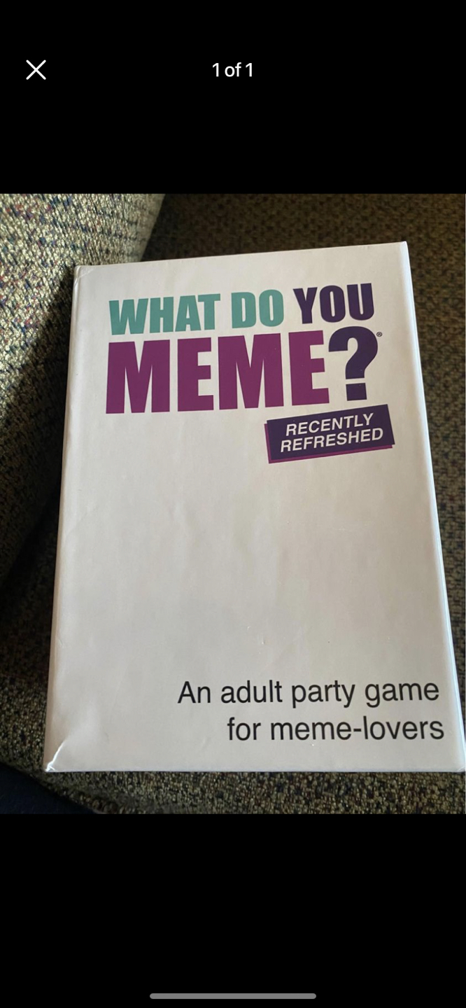 What Do You Meme? Card game