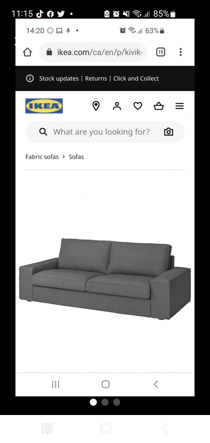 Comfortable couch