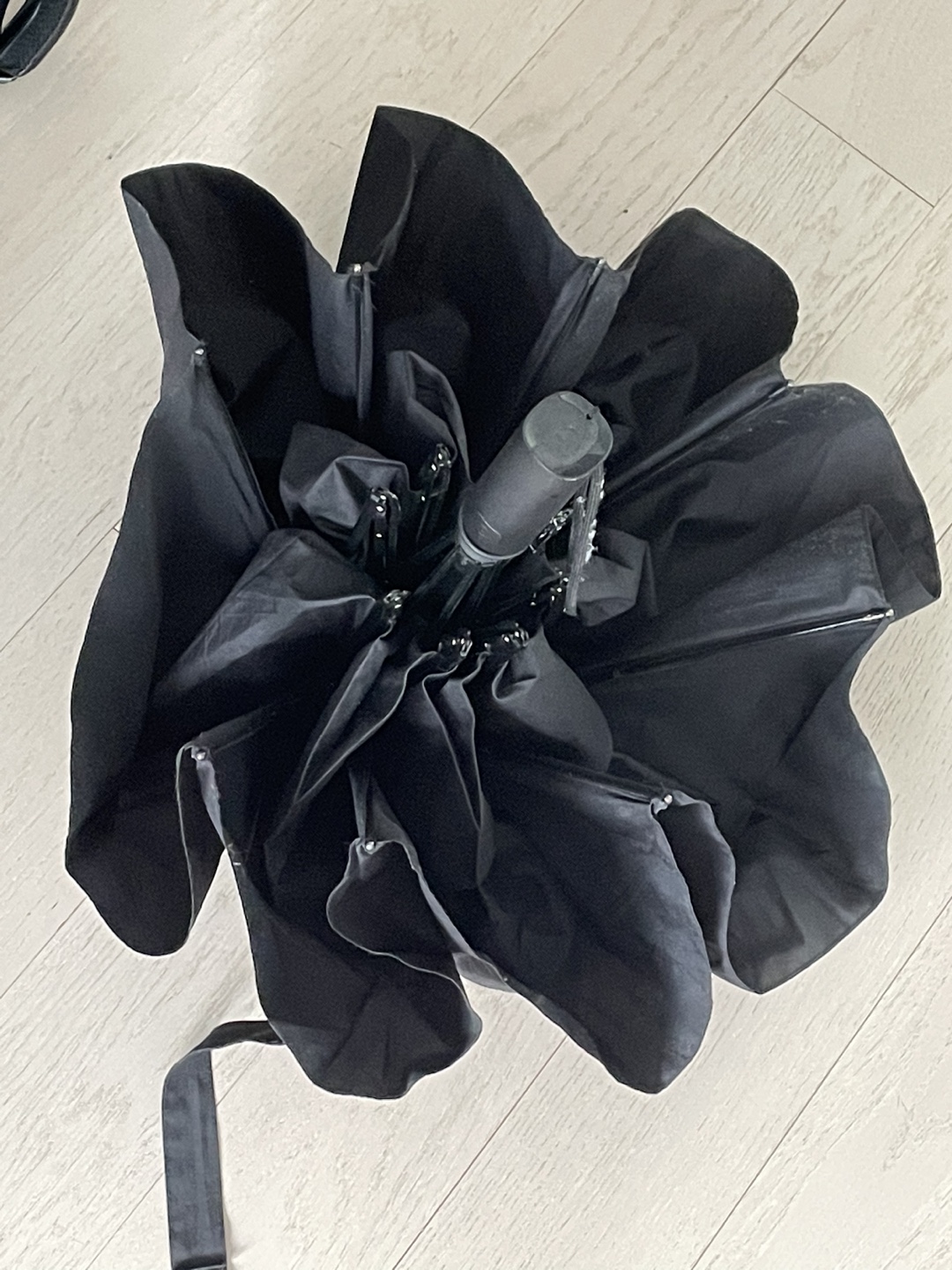 Automatic black umbrella - photo 4
