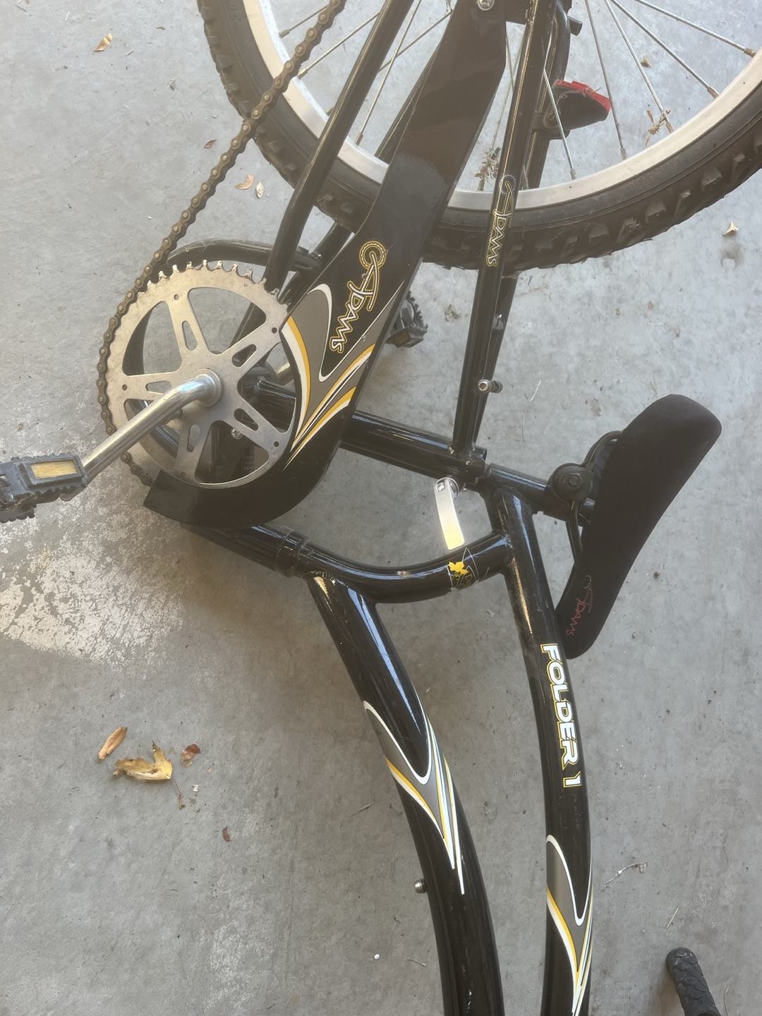 Adams Original Folder One Trail-A-Bike - Children