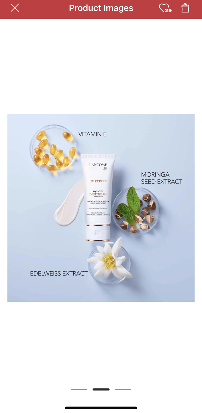 NEW Lancôme UV Expert Aquagel  SPF 50 Primer & Moisturizer - photo 2