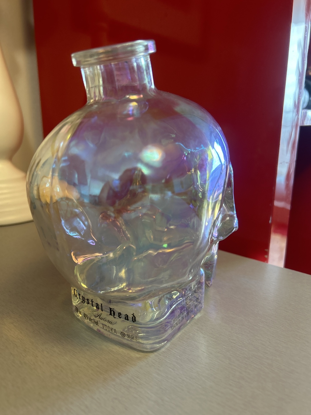 Iridescent Skull Vodka Bottle - Empty image indicator(2)