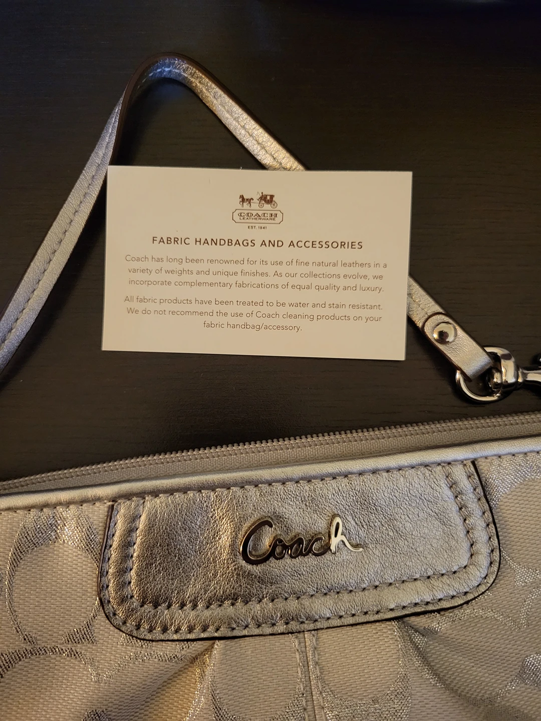 coach wristlet - photo 2