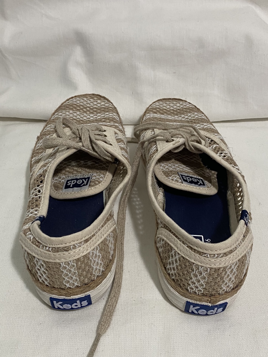 Keds Knit Shoes Beige Size 9 image indicator(3)