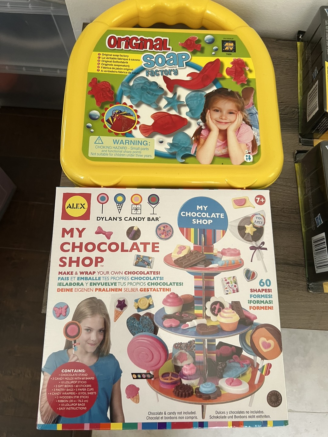 Soap making kit + chocolate making kit