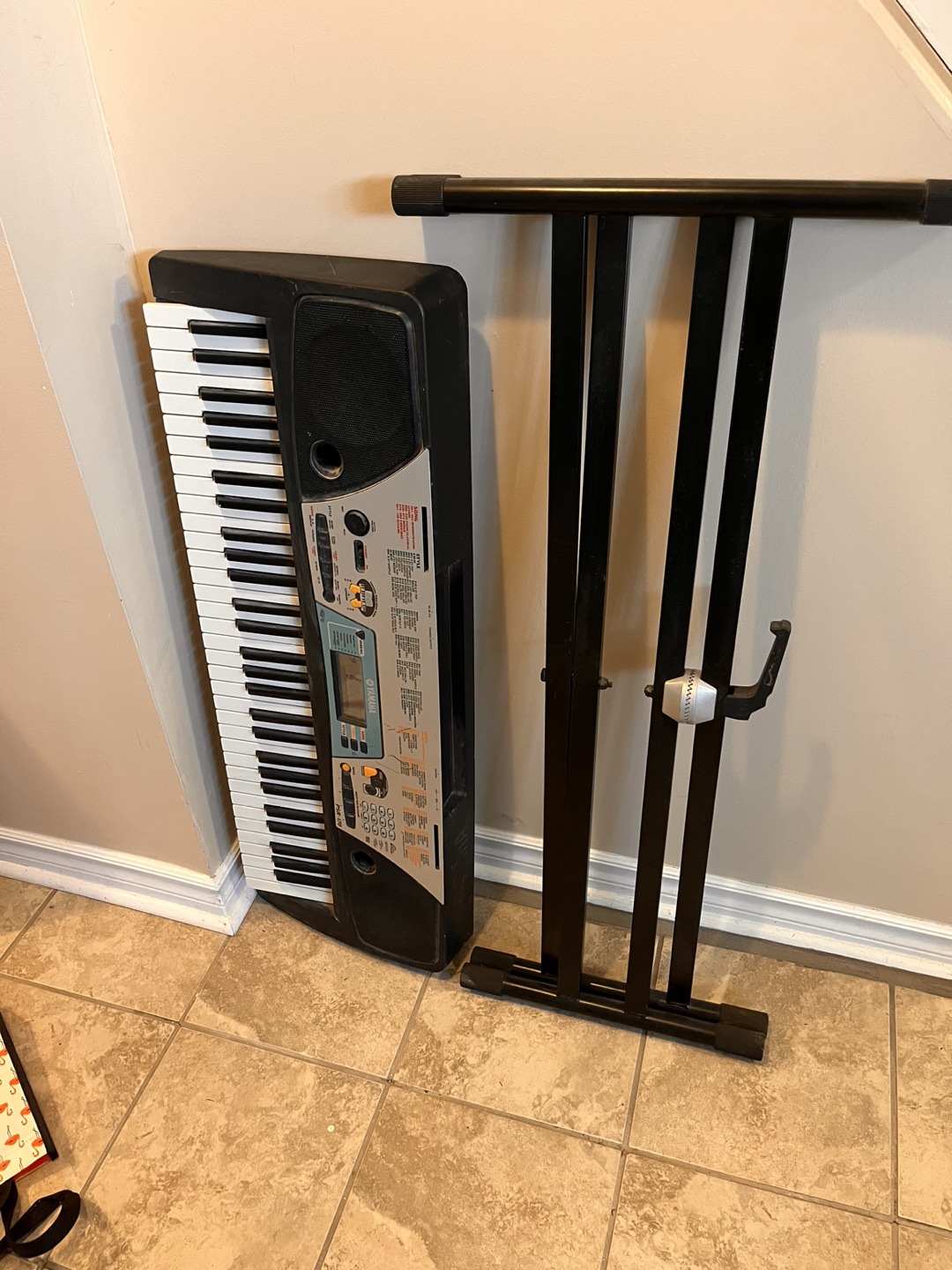 Keyboard with stand