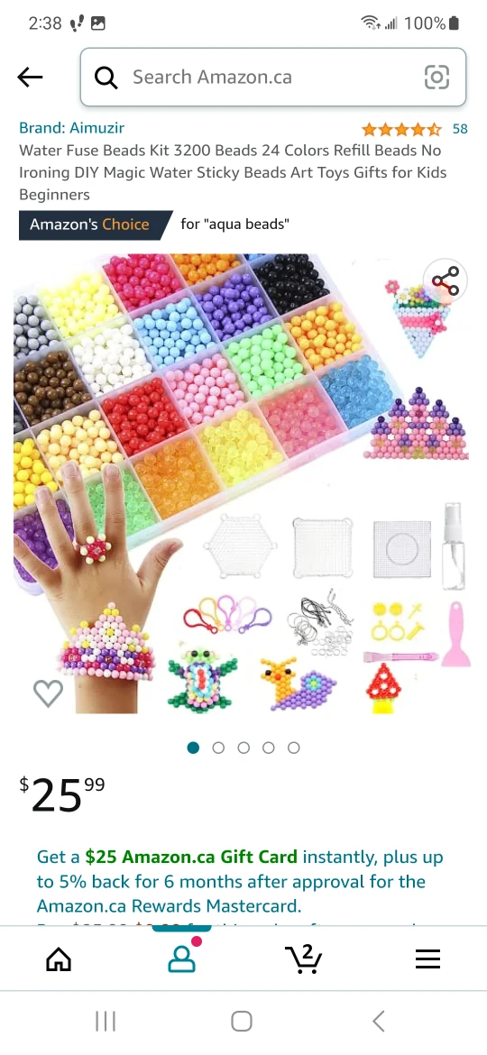 water fuse beads for diy thumbnail