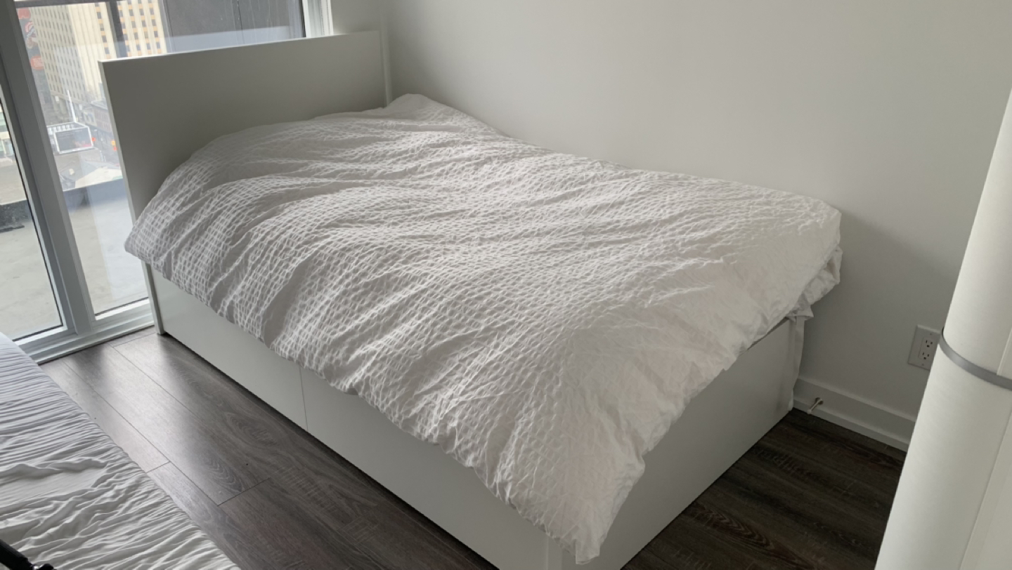 IKEA Twin Size Bed + Mattress
