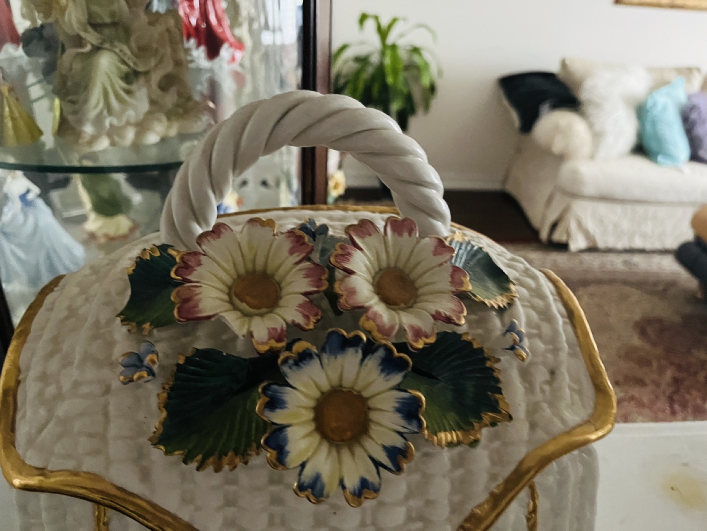 Capodimonte decoration purse - photo 2