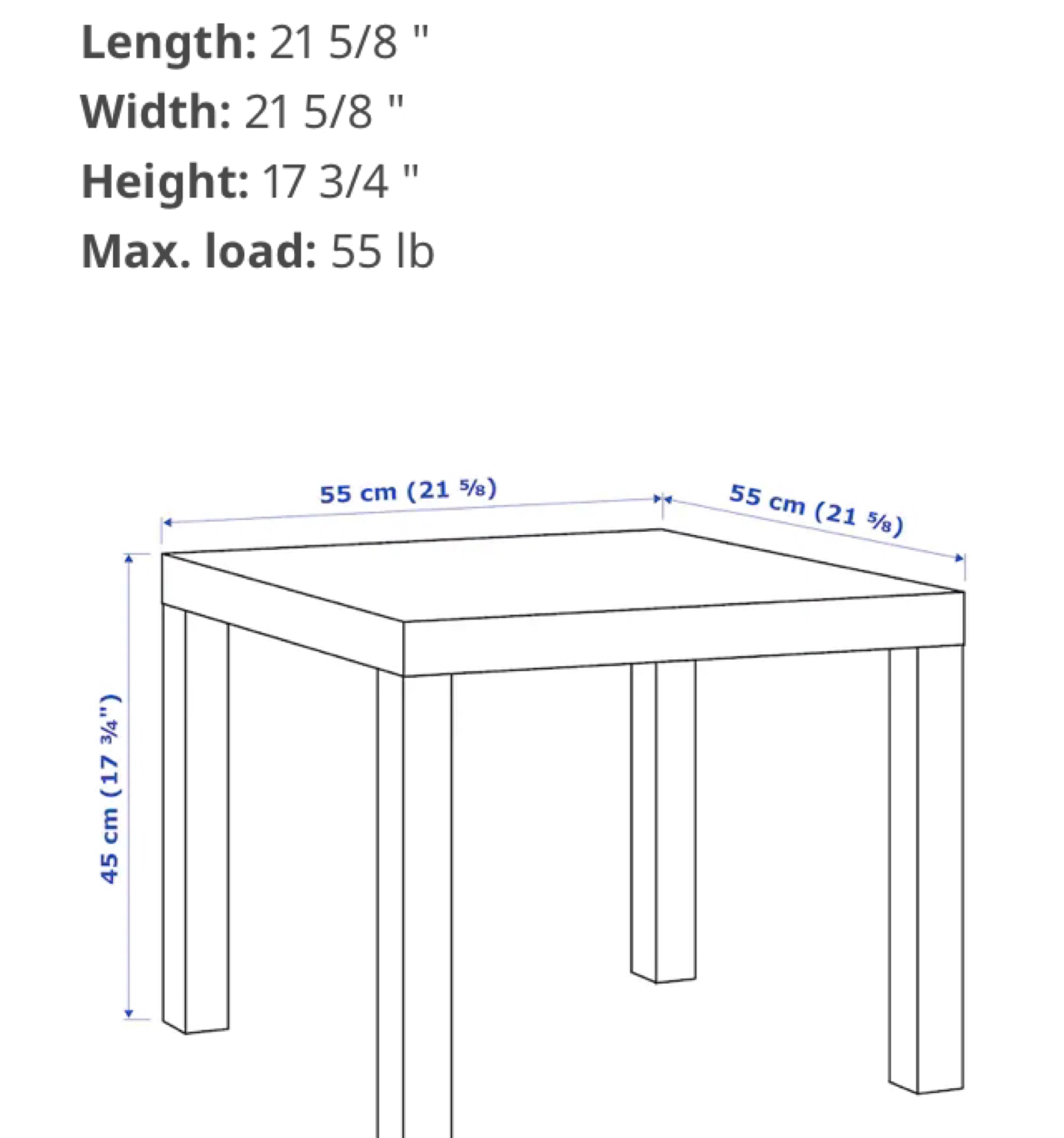 IKEA side table - photo 2