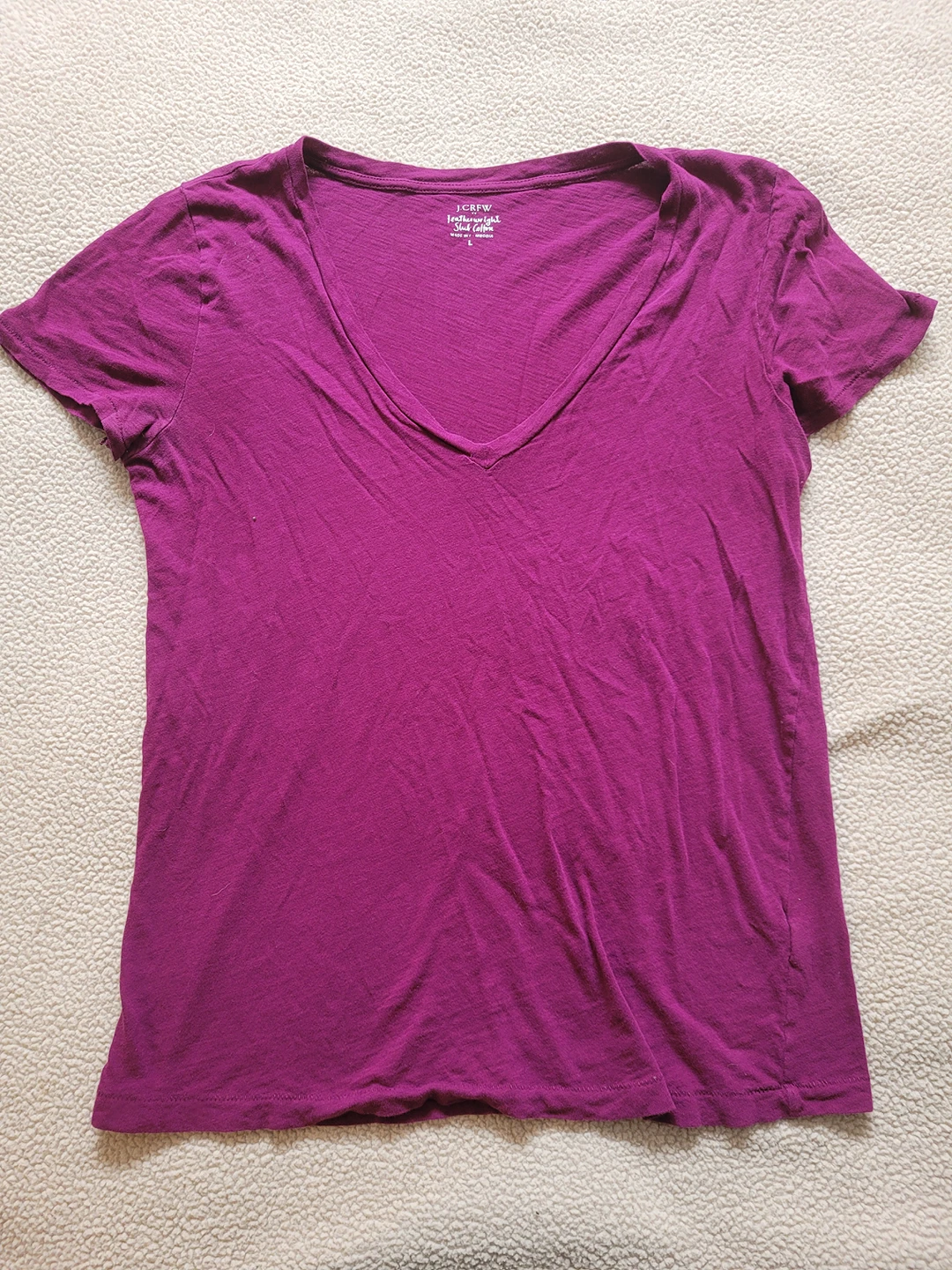 J Crew Cotton T, size L thumbnail