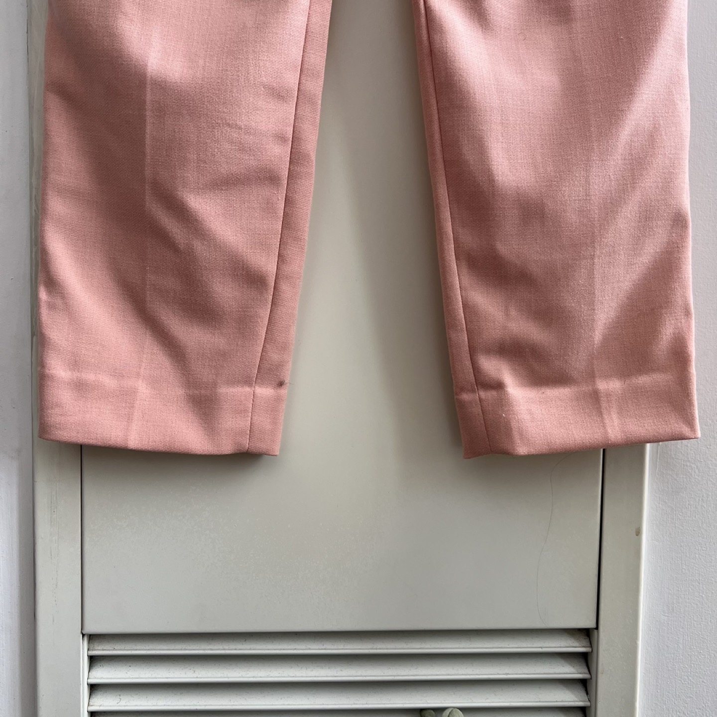 PEACH/ PINK PLEATED TROUSERS- NEVER WORN image indicator(5)