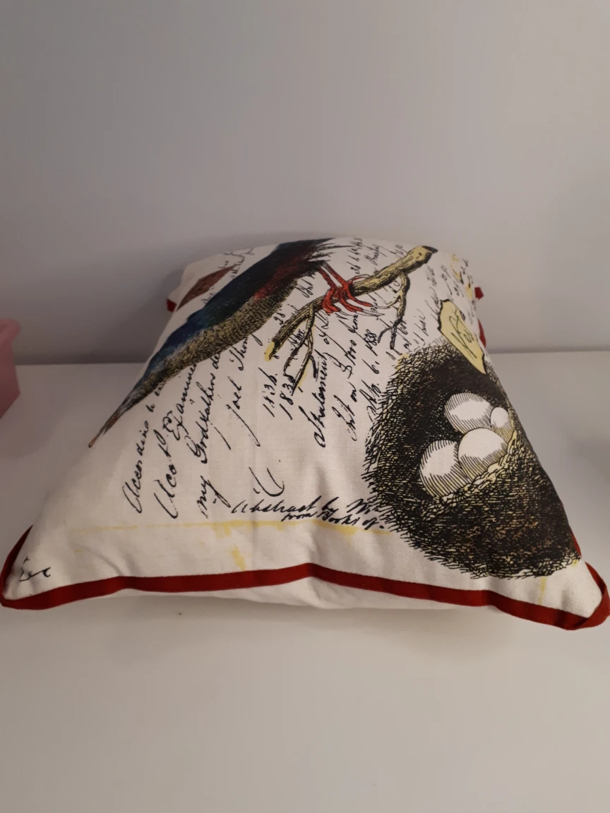 Large Bird Throw Cushion Decor - photo 4