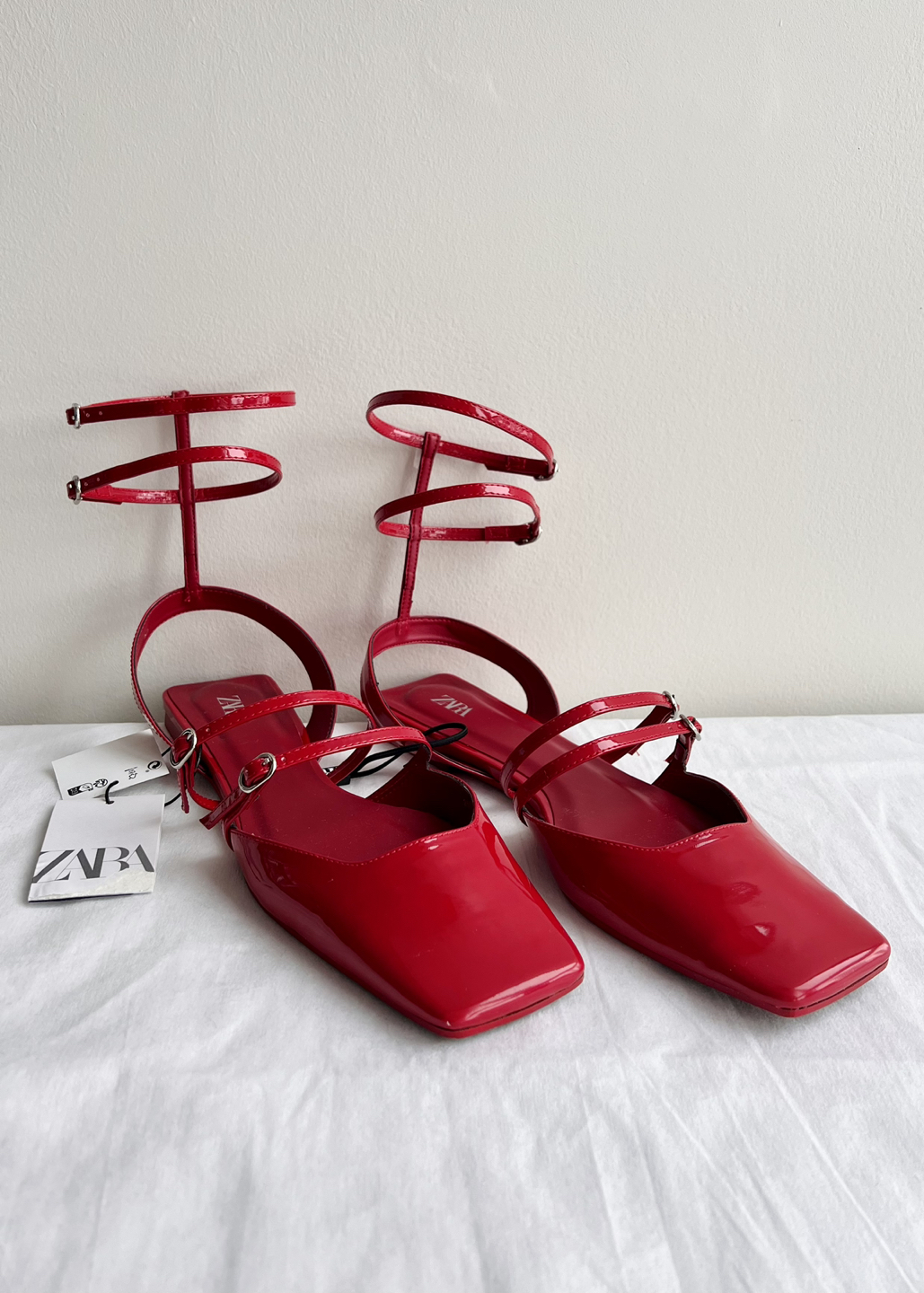 Zara Strappy Flat Shoes - New image indicator(2)